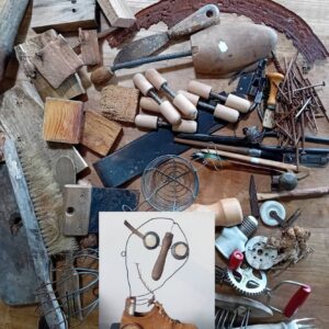 Atelier TECHNIQUES MIXTES. Thématique "De bric et de broc" Octobre 26 - Juin 27