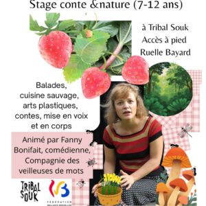 Stage printemps 7-12 ans. Conte et nature avril/26